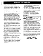 Preview for 5 page of Troy-Bilt TB4620CC Operator'S Manual