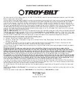 Preview for 18 page of Troy-Bilt TB4BV EC Operator'S Manual