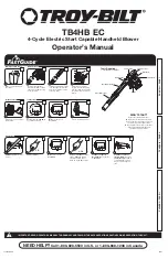 Preview for 1 page of Troy-Bilt TB4HB EC Operator'S Manual