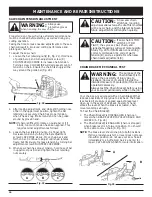 Preview for 16 page of Troy-Bilt TB5018CC, TB5020CC Operator'S Manual