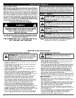 Предварительный просмотр 2 страницы Troy-Bilt TB514CS Operator'S Manual