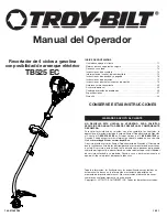 Preview for 11 page of Troy-Bilt TB525 Operator'S Manual