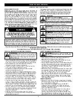 Preview for 2 page of Troy-Bilt TB525ET Operator'S Manual