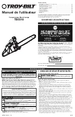 Preview for 9 page of Troy-Bilt TB5518 Operator'S Manual