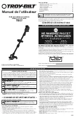 Предварительный просмотр 5 страницы Troy-Bilt TB57 Operator'S Manual