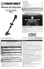 Предварительный просмотр 9 страницы Troy-Bilt TB57 Operator'S Manual