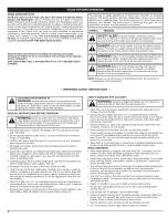 Preview for 2 page of Troy-Bilt TB575 EC Operator'S Manual