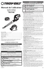 Предварительный просмотр 5 страницы Troy-Bilt TB57HB Operator'S Manual