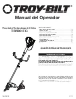 Preview for 11 page of Troy-Bilt TB590 EC Operator'S Manual