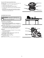 Предварительный просмотр 15 страницы Troy-Bilt TB6044 XP Operator'S Manual