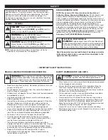 Preview for 2 page of Troy-Bilt TB625 Operator'S Manual