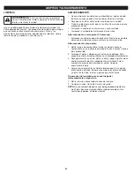 Preview for 37 page of Troy-Bilt TB625 Operator'S Manual