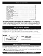 Preview for 2 page of Troy-Bilt TB90BC Operator'S Manual