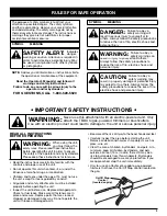 Preview for 3 page of Troy-Bilt TBBC Operator'S Manual