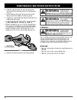 Preview for 14 page of Troy-Bilt TBBC Operator'S Manual