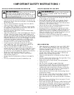 Preview for 3 page of Troy-Bilt TBC304 Operator'S Manual