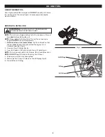 Предварительный просмотр 8 страницы Troy-Bilt TBC304 Operator'S Manual