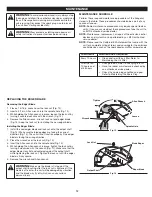 Preview for 12 page of Troy-Bilt TBE304 Operator'S Manual