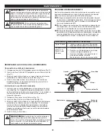 Preview for 32 page of Troy-Bilt TBE304 Operator'S Manual