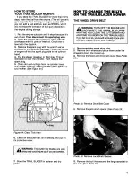 Preview for 14 page of Troy-Bilt Trail Blazer Owner'S/Operator'S Manual