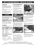 Preview for 1 page of Troy-Bilt TUFFY OEM-290-265 Installation Instructions