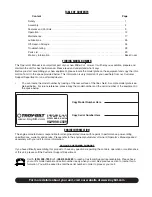 Preview for 2 page of Troy-Bilt Wide-Cut 753B Operator'S Manual