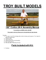 Troy Built Models 105” Curtiss JN-4 Assembly Manual preview