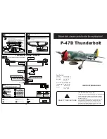 Preview for 1 page of Troy Built Models P-47D Thunderbolt Instruction Manual