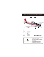 Preview for 1 page of Troy Built Models PA-25 Instruction Manual