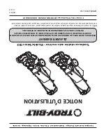 Предварительный просмотр 44 страницы Troy Built DXX Series Operator'S Manual