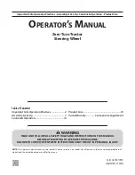Troy Built Zero-Turn Tractor Operator'S Manual preview