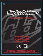 Troy Lee Designs UPV3900-HW Product Owners Manual preview