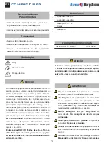 Preview for 2 page of TRP COMPACT N&D Mounting Instructions