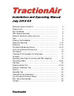 TRT TractionAir Installation And Operating Manual preview