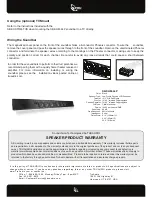 Preview for 2 page of TRU Audio SB-SLIM-44P User Manual