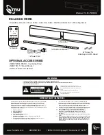 Предварительный просмотр 1 страницы TRU Audio SLIM-PWR-44 Manual