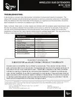 Preview for 6 page of TRU Audio W-RX User Manual