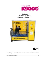 Preview for 1 page of TRU-BLU K9000 Lite Operator'S Manual