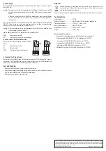 Preview for 4 page of TRU Components 2256179 Operating Instructions Manual