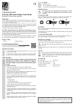 Предварительный просмотр 2 страницы TRU Components 2373181 Operating Instructions