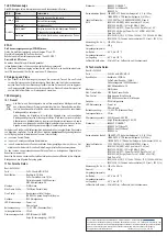 Preview for 2 page of TRU Components 2436041 Operating Instructions Manual