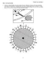 Preview for 19 page of Tru-Jump 380980 Assembly, Installation, Care,  Maintenance And User Instructions