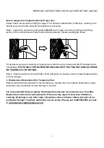 Preview for 11 page of Tru-Jump STR-10FT Assembly, Installation, Care,  Maintenance And User Instructions