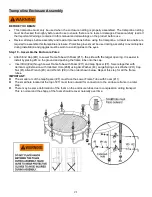 Preview for 25 page of Tru-Jump STR-14FT Assembly, Installation, Care,  Maintenance And User Instructions