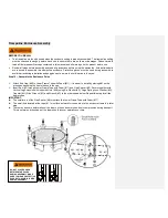 Preview for 26 page of Tru-Jump STR-15FT Assembly, Installation, Care,  Maintenance And User Instructions