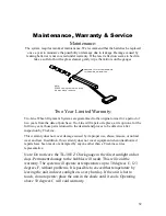 Предварительный просмотр 32 страницы Tru-Line TLT Series Operation And Service Manual