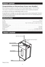 Preview for 2 page of TRU RED TR-BXC16A Operator'S Manual