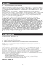 Preview for 5 page of TRU RED TR-BXC16A Operator'S Manual