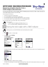 Tru-Test XRS2 Stick Reader Setup Manual preview