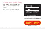 Предварительный просмотр 19 страницы Tru-Turf BH40 Owner'S Manual